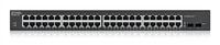 zyxel gs1900-48hp v2 48-puertos gbe l2 smart switch 170 watt montaje en rack soporta ipv6 vlan no gestionable via