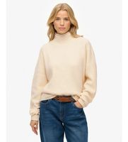superdry para mujer w6110649a jersey mock beige l casual acrilico