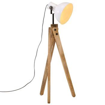 Lámpara De Pie Blanco 25 W E27 45x45x120 Cm Vidaxl