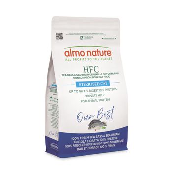 Almo Nature HFC Longevity Sterilized lubina y dorada - 1,2 kg