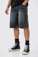 pantalon vaquero negro destenido negro