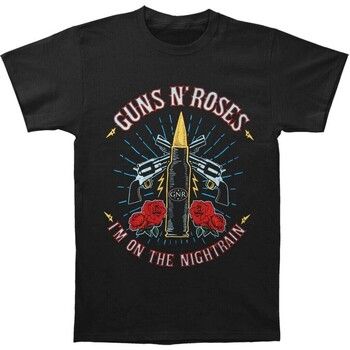 Guns N Roses Camiseta manga larga Night Train para hombre