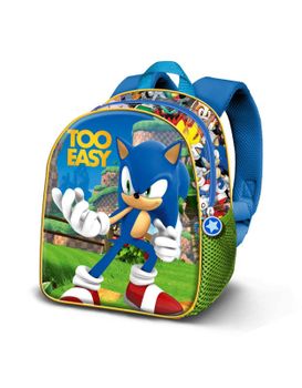 Mochila Escolar Sonic Héroes De Karactermania 08136 Azul Uni