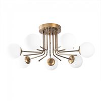 plafon de techo marga oro 7 luces