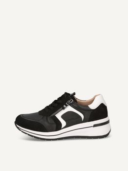 CAPRICE Sneaker, black, made of Leather, Size 36