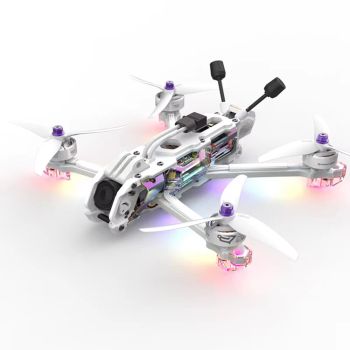 SpeedyBee Mario5 227mm HD O4 Ancho / O4 Pro 5 Inch 6S «DC» Colorful White FPV Racing Drone PNP with F405 V5 FC 2306.5 Pr