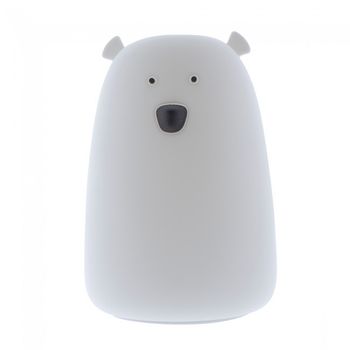 Lámpara de noche infantil led oso (blanco)
