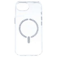 funda antiyellow compatible con magsafe con brillantes para iphone 16e
