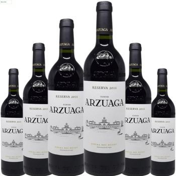 Arzuaga Reserva Tinto Con Crianza Prolongada - Pack 6 Botellas 75 Cl - 14% Vol.