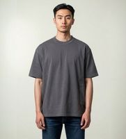 ten c para hombre 26ctcuh02015 camiseta de manga corta gris l casual algodon