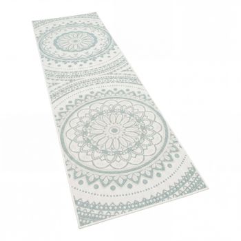 Alfombras de interior y exterior Breezy turquesa 80x250 cm