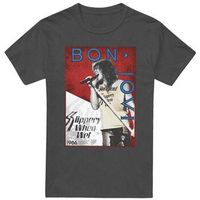 bon jovi camiseta 86 tour para mujer
