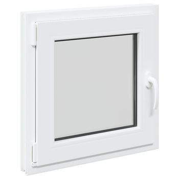 Ventana De Sótano Oscilante Y Abatible Risor 60 X 60 Cm Vidaxl