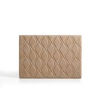 cabecero rubi para cama de 140 de tela camel 154x115x8 matris