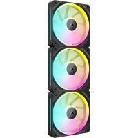 corsair pwm icue link lx120 rgb paquete triple 120 mm negro