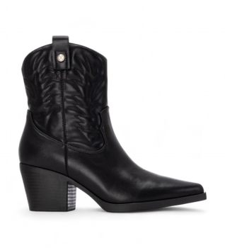 Xti para mujer. 14430501-NEGRO Botines 144305 negro (39), 5 a 8cm, Cremallera, Casual