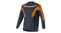 maillot de manga larga alpinestars a supra race negro