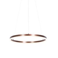 lampara colgante de diseno bronce 60 cm con led regulable en 3 pasos