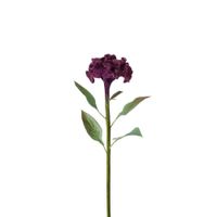 tallo de celosia artificial rosa h53