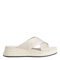 calvin klein sandalias blancas yw0yw01364-acf