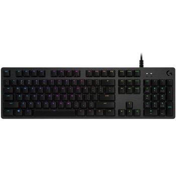 Logitech G512 Carbon Teclado Mecánico Gaming RGB GX Brown
