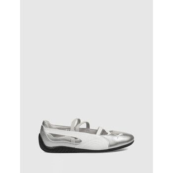 Puma Bailarinas ZAPATILLA SPEEDCAT BALLET METALLIC PLATA para mujer