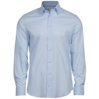 tee jays camisa manga larga luxury para hombre