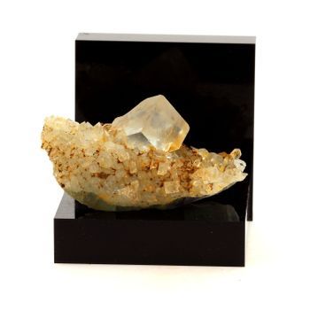 Fluoritis Blanca, Verde Y Violeta + Cuarzo De Francia, Haute -loire, Tailhac - Pierre Y Mineral Rare Collection | 105.8 Ct - Certificado De