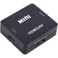 conversor hdmi input a 3 rca output audio y video