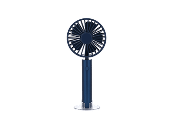 Mini ventilador - NK HO340087, 5.5W, 3 Velocidades, 8h Autonomía, Azul