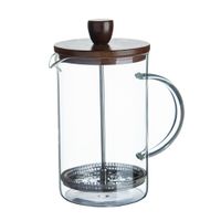 cafetera de embolo de vidrio borosilicato transparente de 158 cm