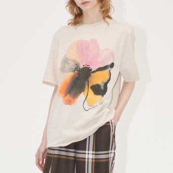 Stine Goya Short Sleeve Organic Cotton-Jersey T-Shirt - XS