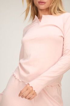 Hunkemöller Top Pointelle Rosa