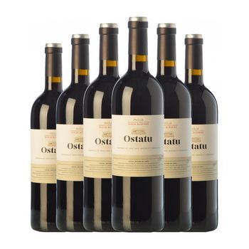Ostatu Vino Tinto Rioja Crianza 75 Cl 14% Vol. (pack De 6 Unidades)