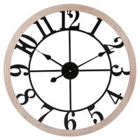 reloj de pared bicolor d 60 cm