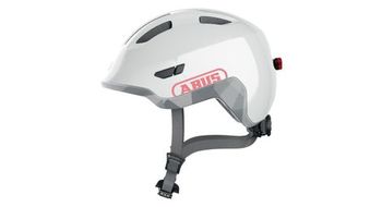 Casco abus smiley 3 0 ace led shiny blanco