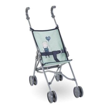 Carrito para Muñecas Corolle BB36/42/52 Tipo Paraguas Verde y Azul