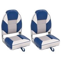 asientos de barco plegables con respaldo alto 2 uds 39x43x58 cm vidaxl