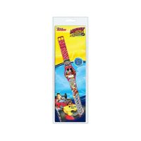 reloj infantil disney mickey mouse roadster racers correa silicona colores vivos