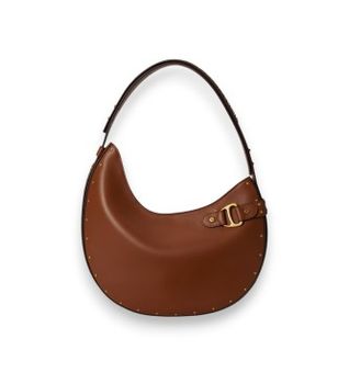 Lauren Ralph Lauren para mujer. 431P18660001 Bolso Tasha Lg marrón (OSFA), Beige, Casual, Piel