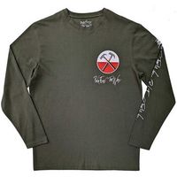 pink floyd camisa manga larga the wall hammers para hombre