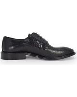 de duca di morrone duca di morrone filiberto int - zapatos de cordones clasicos de piel black