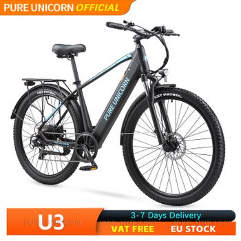 Bicicleta Eléctrica PURE UNICORN U3 de 29 Pulgadas para Hombre, 48V 750W, Bicicletas Eléctricas para Adultos, Envío Gratis, Bicicleta Eléctrica de Montaña