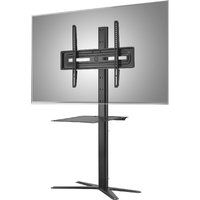 one for all solid wm 4672 400 mm tv stand with bracket - black black
