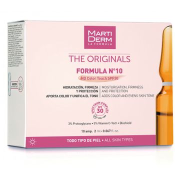 The Originals Formula Nº 10 Color Spf30 10 Ampollas