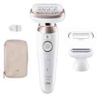 depiladora braun s9-030 3d cabezales de contacto con al piel