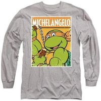 teenage mutant ninja turtles camiseta manga larga tv10712 para mujer