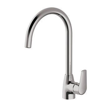 Grifo Monomando Cocina Caño Curvo Borrás K33053c