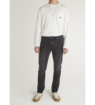 Pepe Jeans para hombre. PM20738989FG Jeans Slim Gymdigo negro (31/30), Casual, Poliéster