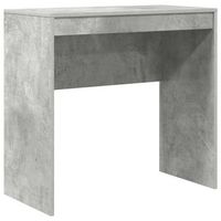 escritorio gris concreto 80 x 40 x 76 cm vidaxl
